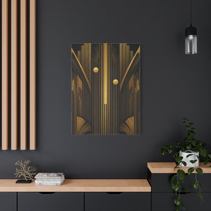 Grand Corridor Art Deco Architecture Wall Art & Canvas Prints