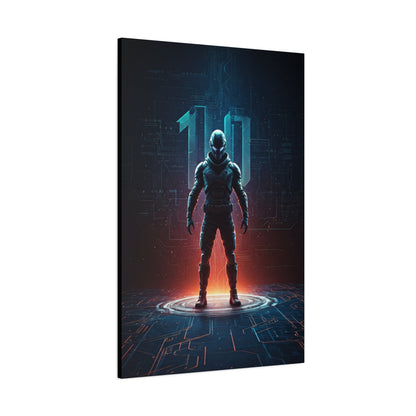 Digital Ascension Warrior Wall Art & Canvas Prints