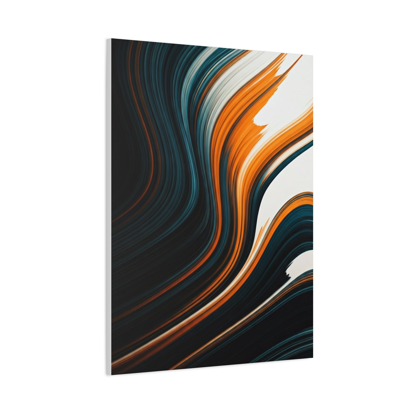 Dark Streamline Abstract Wall Art & Canvas Prints