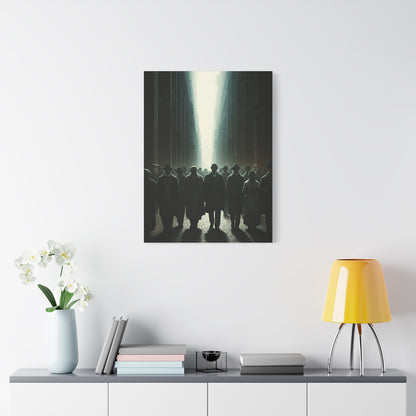 March Through the Light Wall Art & Canvas Prints