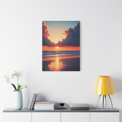 Cloud Framed Horizon Sunset Wall Art & Canvas Prints