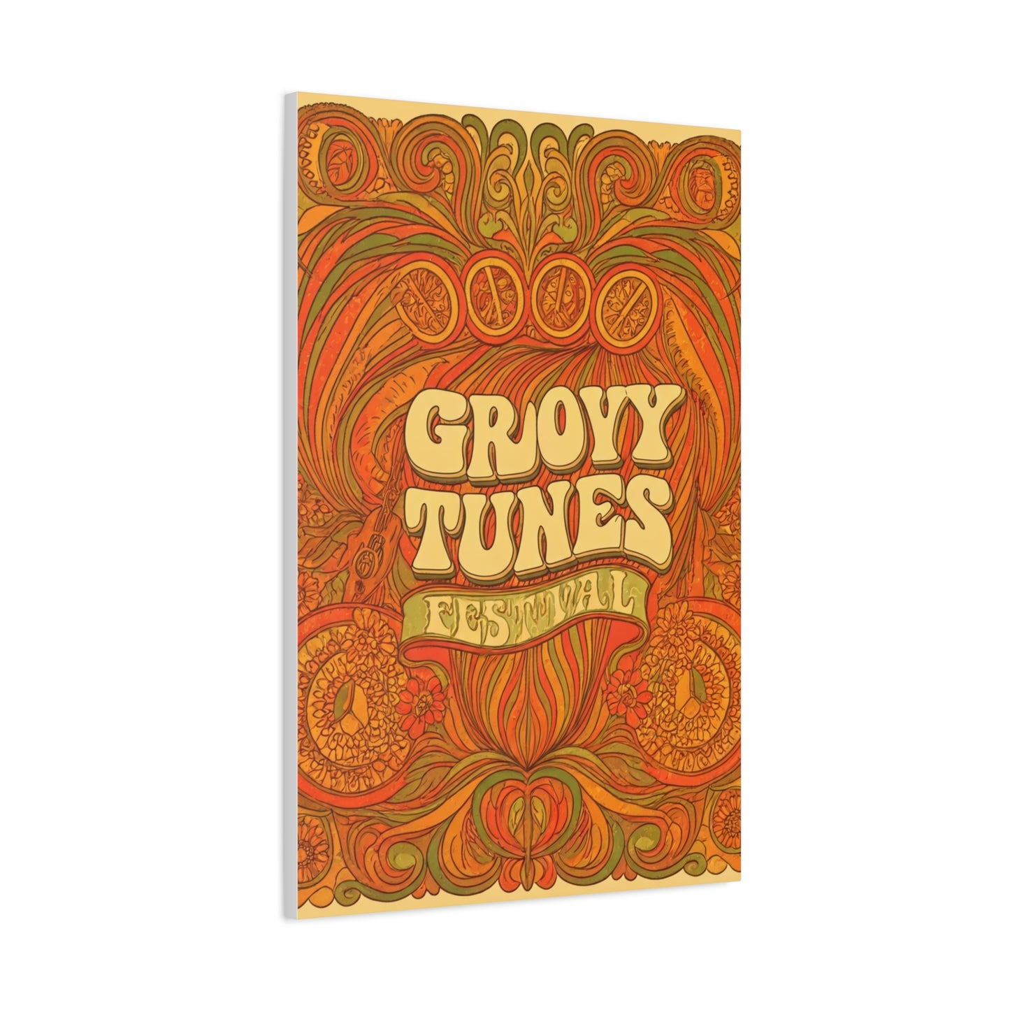 Groovy Tunes Festival Wall Art & Canvas Prints