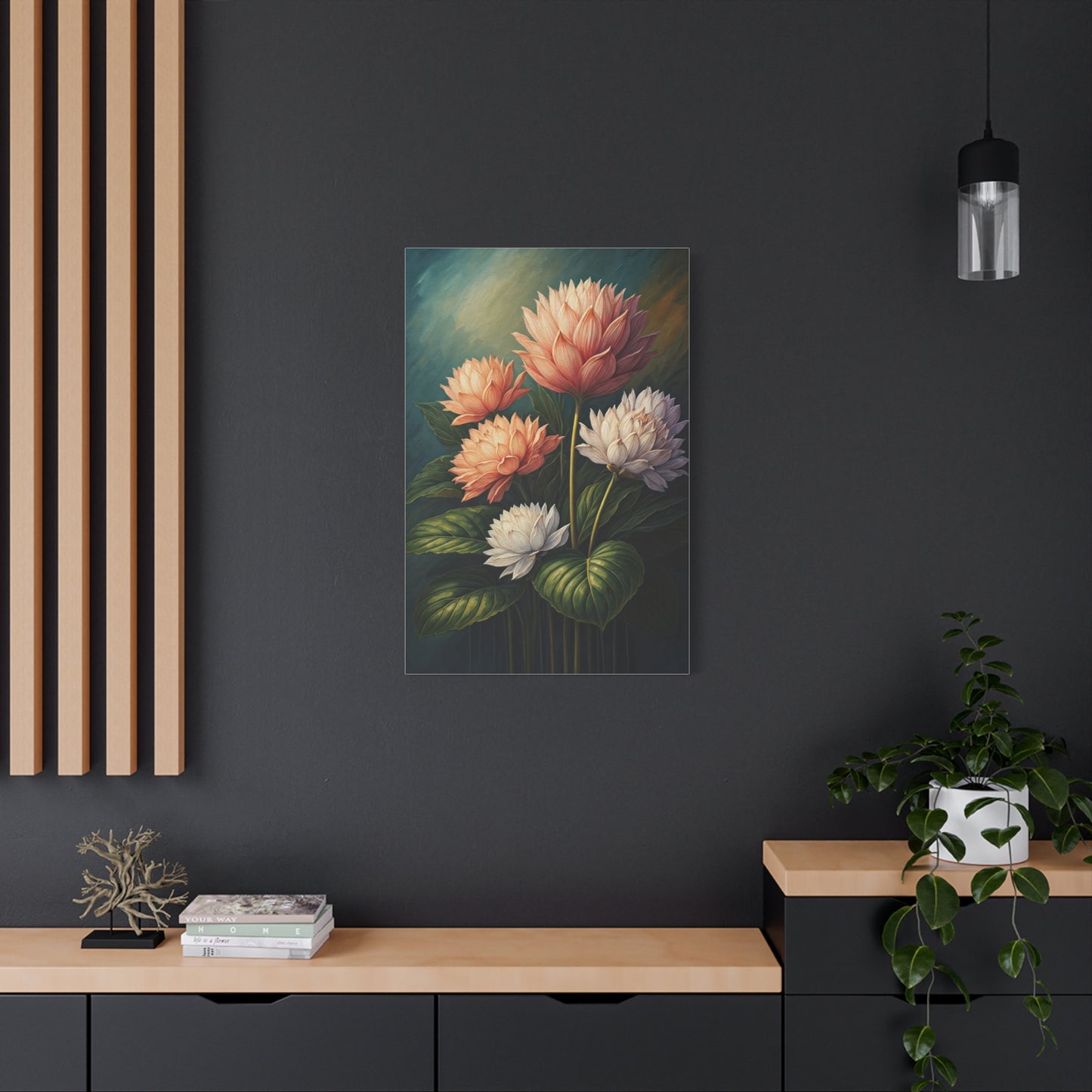 Soft Peony Serenity Wall Art & Canvas Print