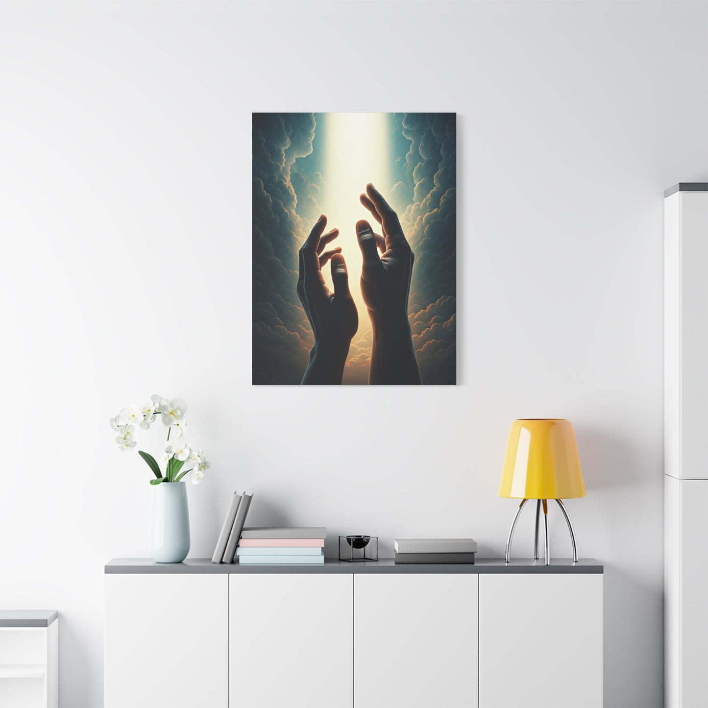 Hands Toward the Divine Wall Art & Canvas Prints