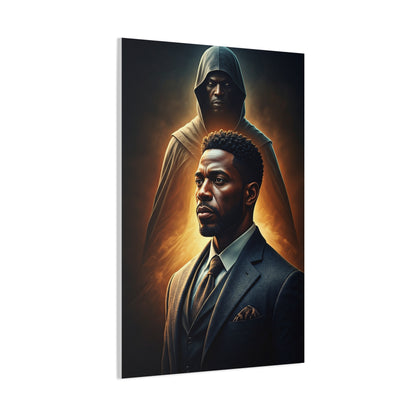 Shadow Guardian Portrait Wall Art & Canvas Prints