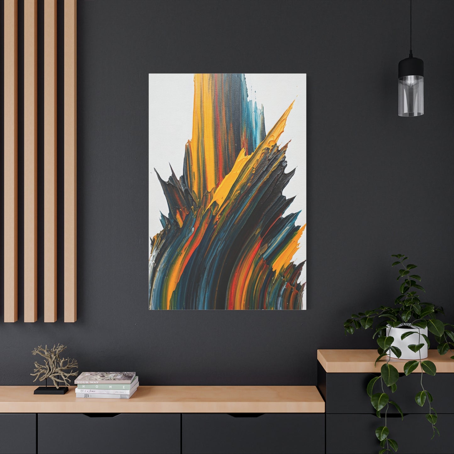 Forged Peaks Abstract Wall Art & Canvas Prints