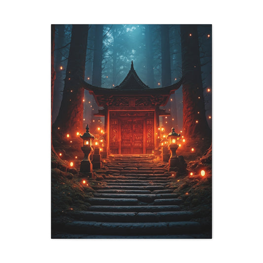 Sacred Temple Pathway Wall Art & Canvas Prints