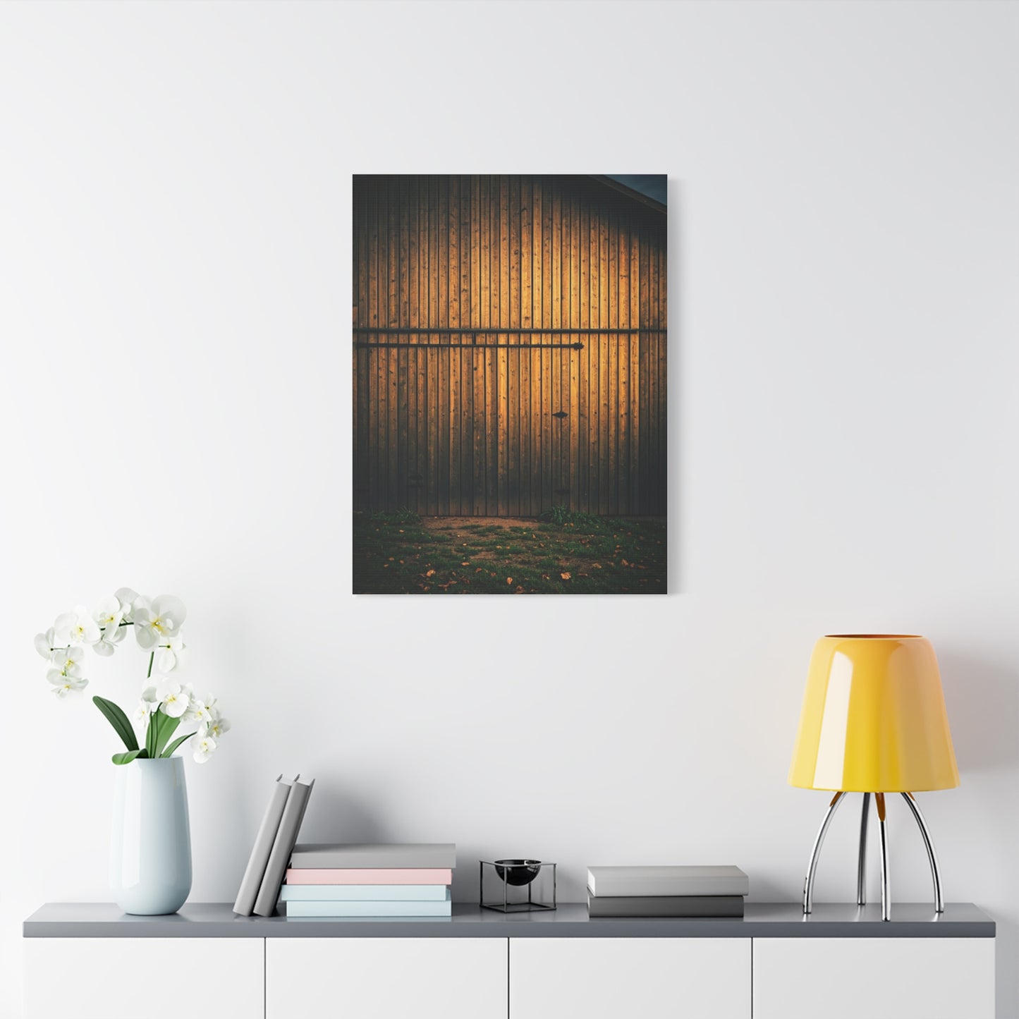 Minimalist Barn Door Detail Wall Art & Canvas Prints