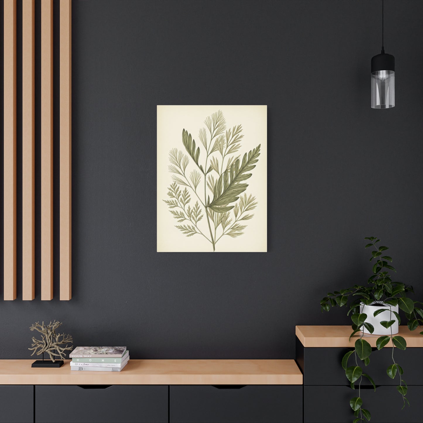 Wild Leaf Collection Illustration Wall Art & Canvas Prints