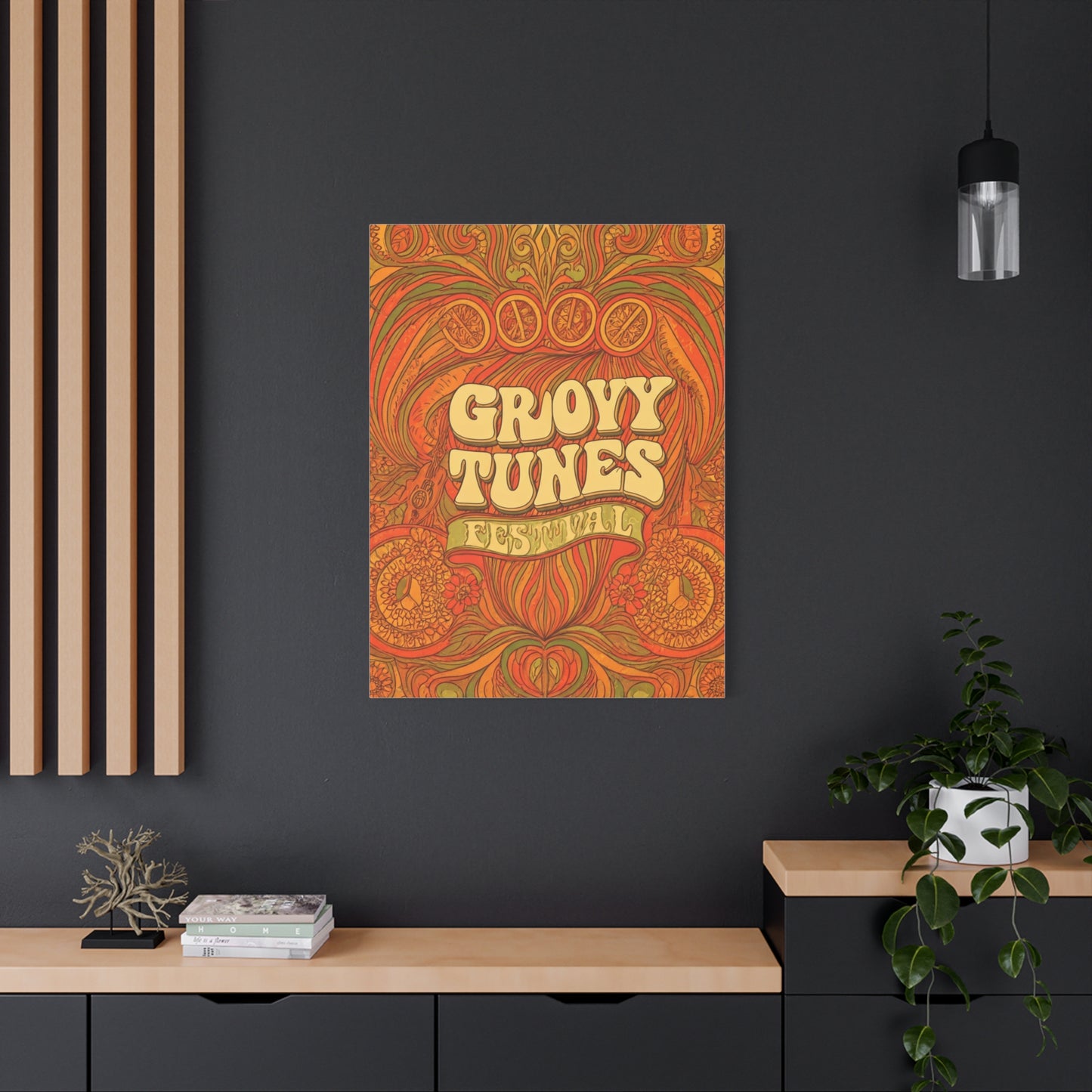 Groovy Tunes Festival Wall Art & Canvas Prints