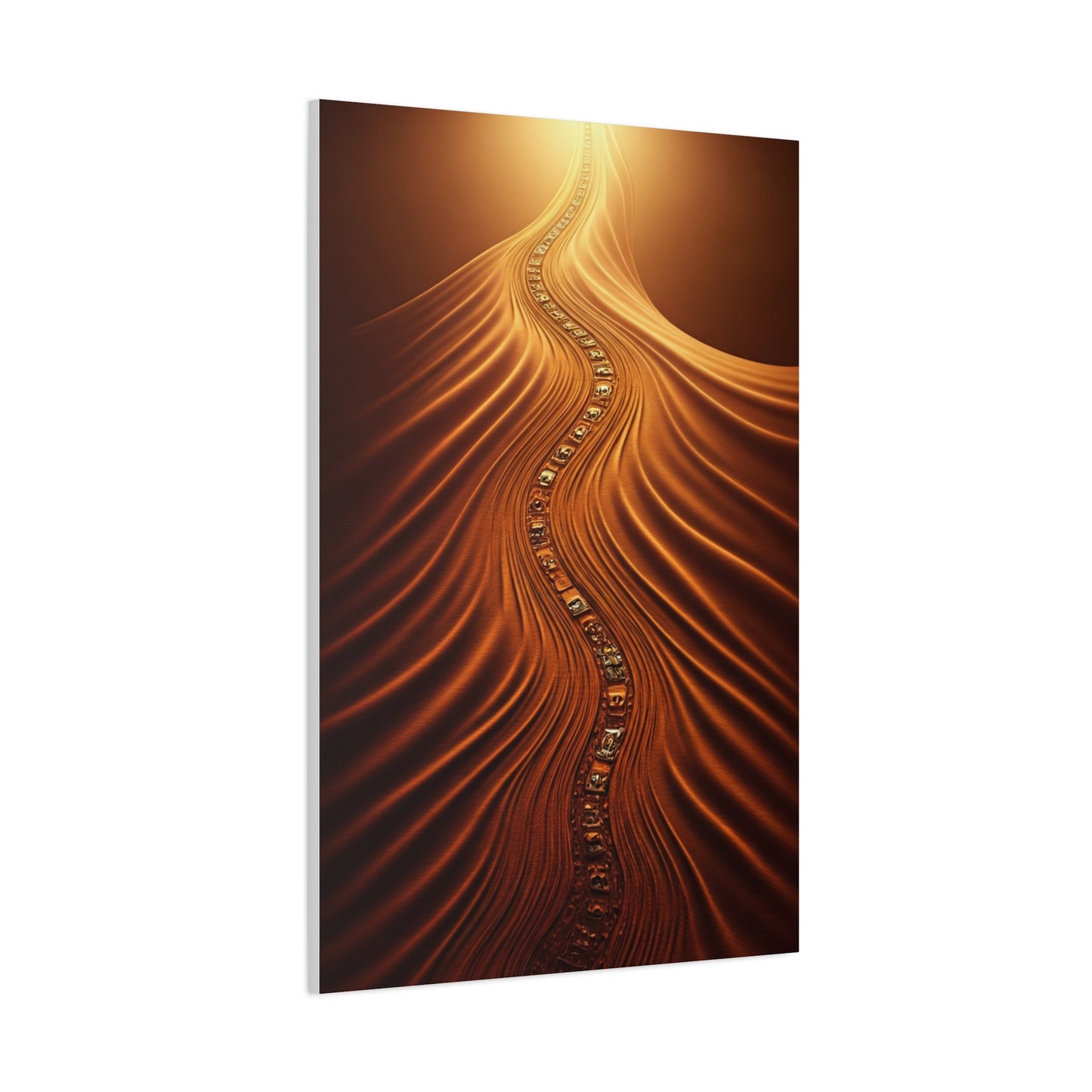 Path of Light Through the Desert Wall Art & Canvas Prints