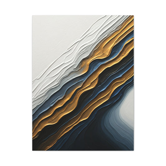 Golden Contours Wall Art & Canvas Prints
