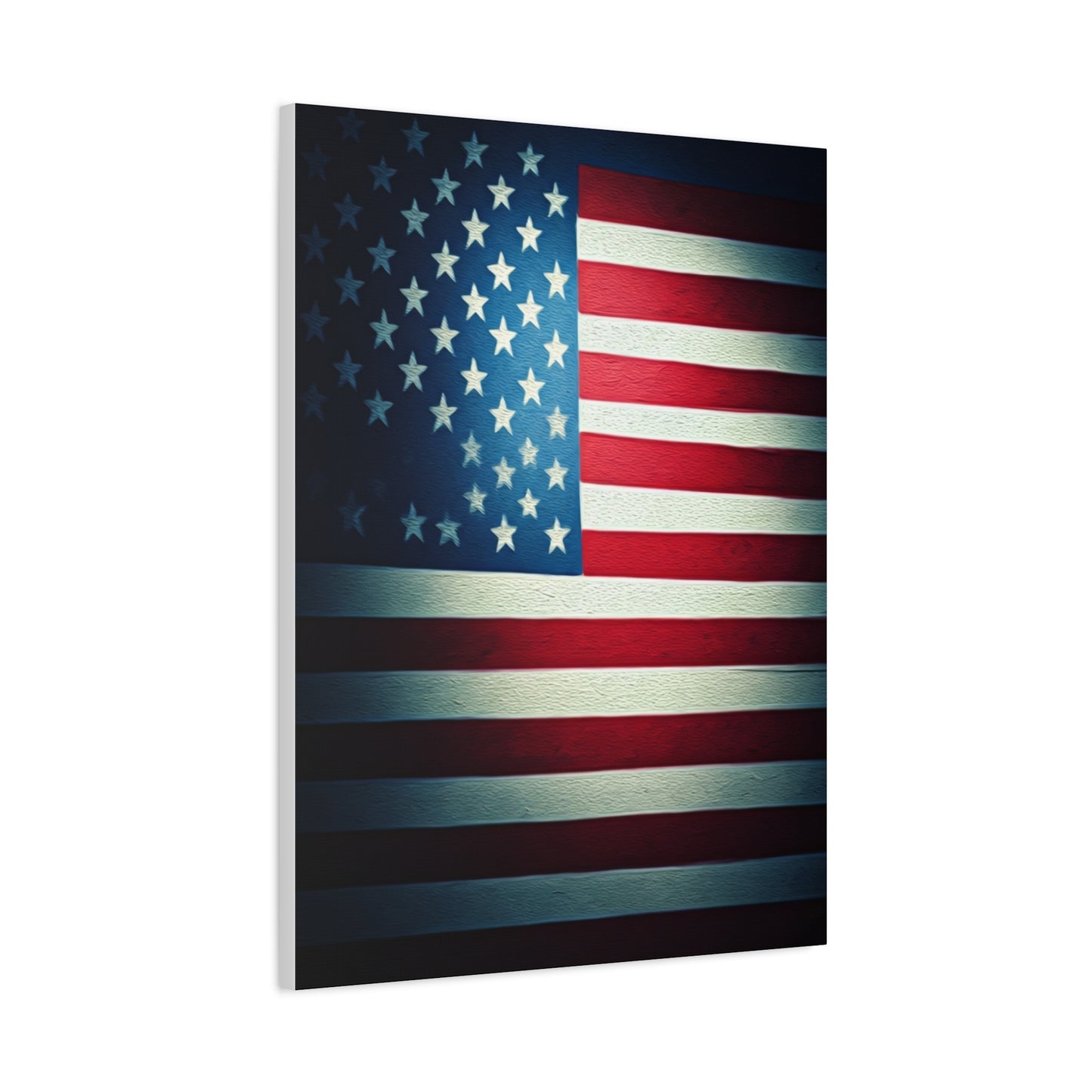 Minimalist Stars and Stripes Pride Wall Art & Canvas Prints