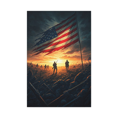 Battlefield Flag of Valor Wall Art & Canvas Prints.