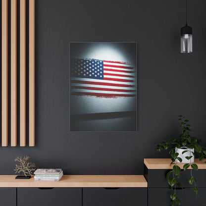 Modern Framed Stars and Stripes Wall Art & Canvas Prints