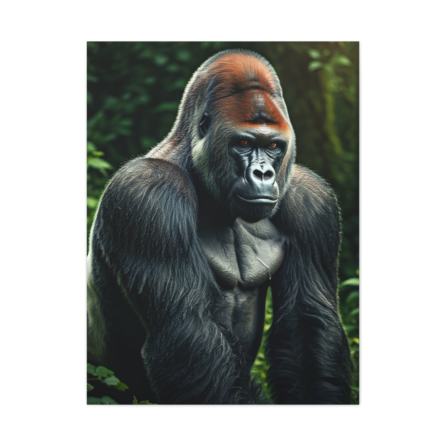 Silverback Strength Portrait Wall Art & Canvas Prints