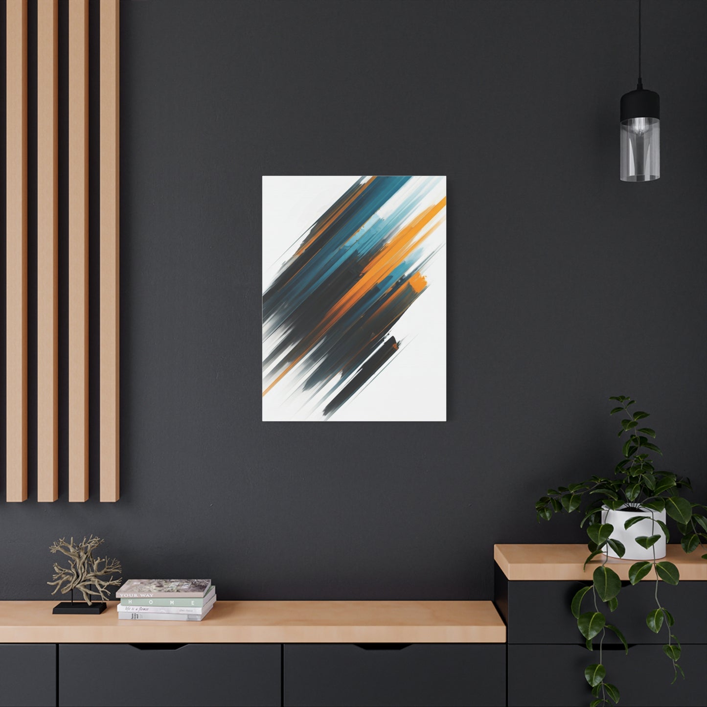 Ember Motion Abstract Wall Art & Canvas Prints