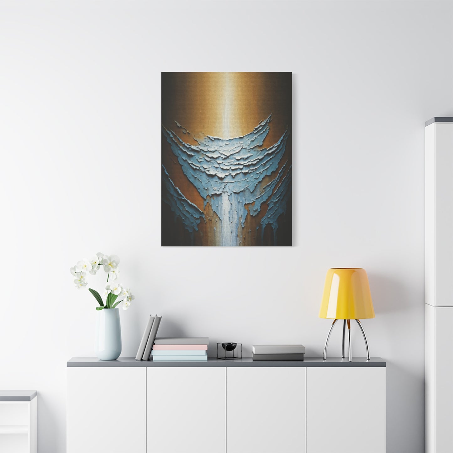 Sculpted Wing Formation Abstract Wall Art & Canvas Prints