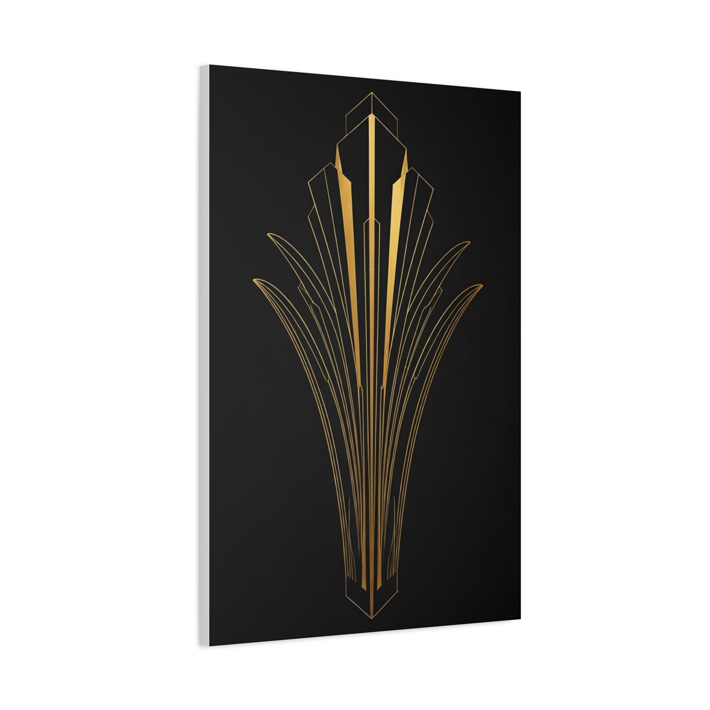 Art Deco Crown Radiance Wall Art & Canvas Prints