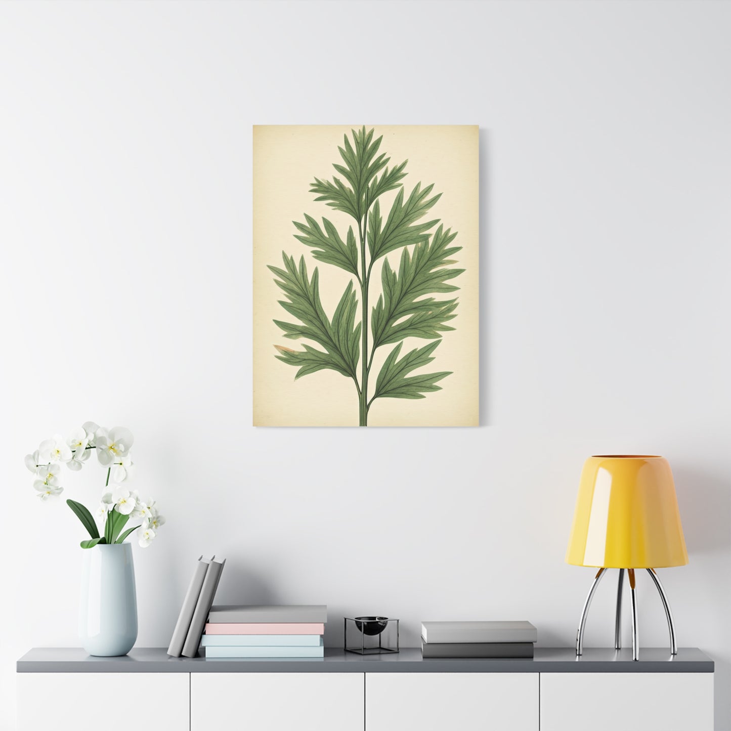 Botanical Herb Study Vintage Wall Art & Canvas Prints