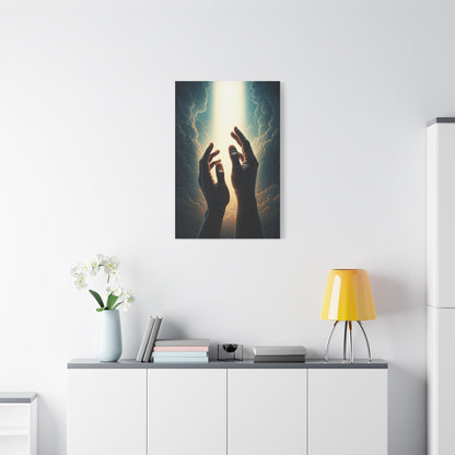 Hands Toward the Divine Wall Art & Canvas Prints