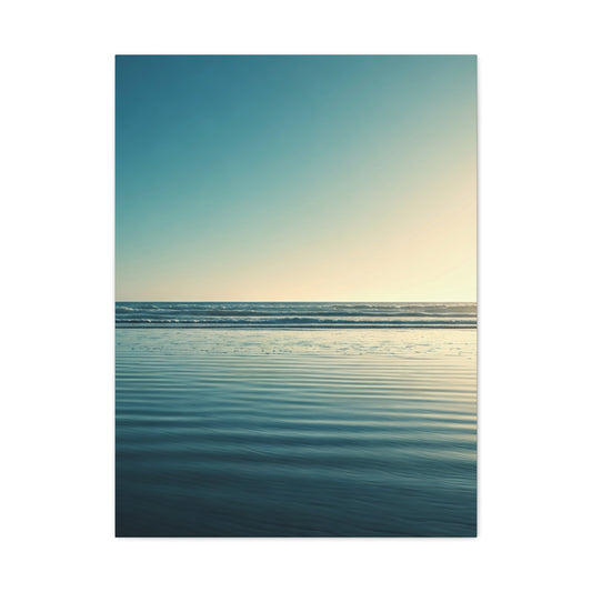 Calm Horizon Sea Gradient Wall Art & Canvas Prints