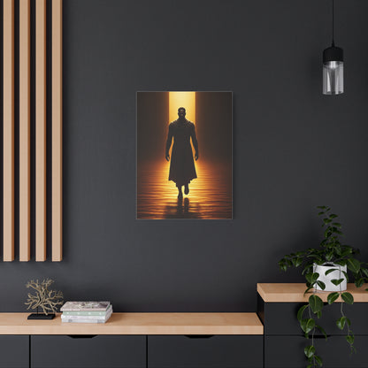 Radiant Path Silhouette Wall Art & Canvas Prints