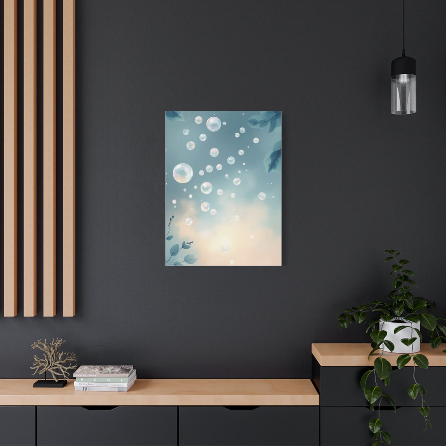 Floating Bubbles Tranquility Wall Art & Canvas Prints