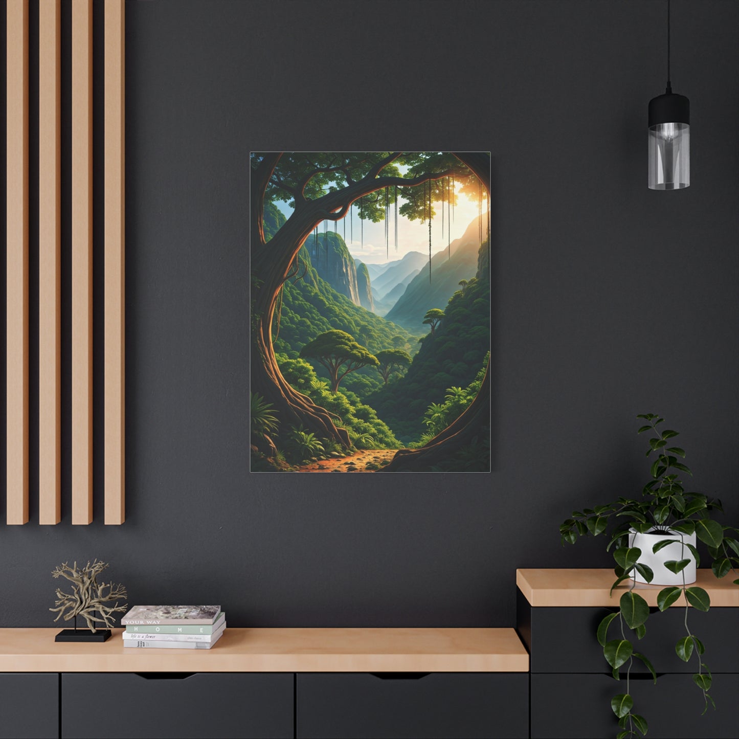 Enchanted Jungle Valley Escape Wall Art & Canvas Prints