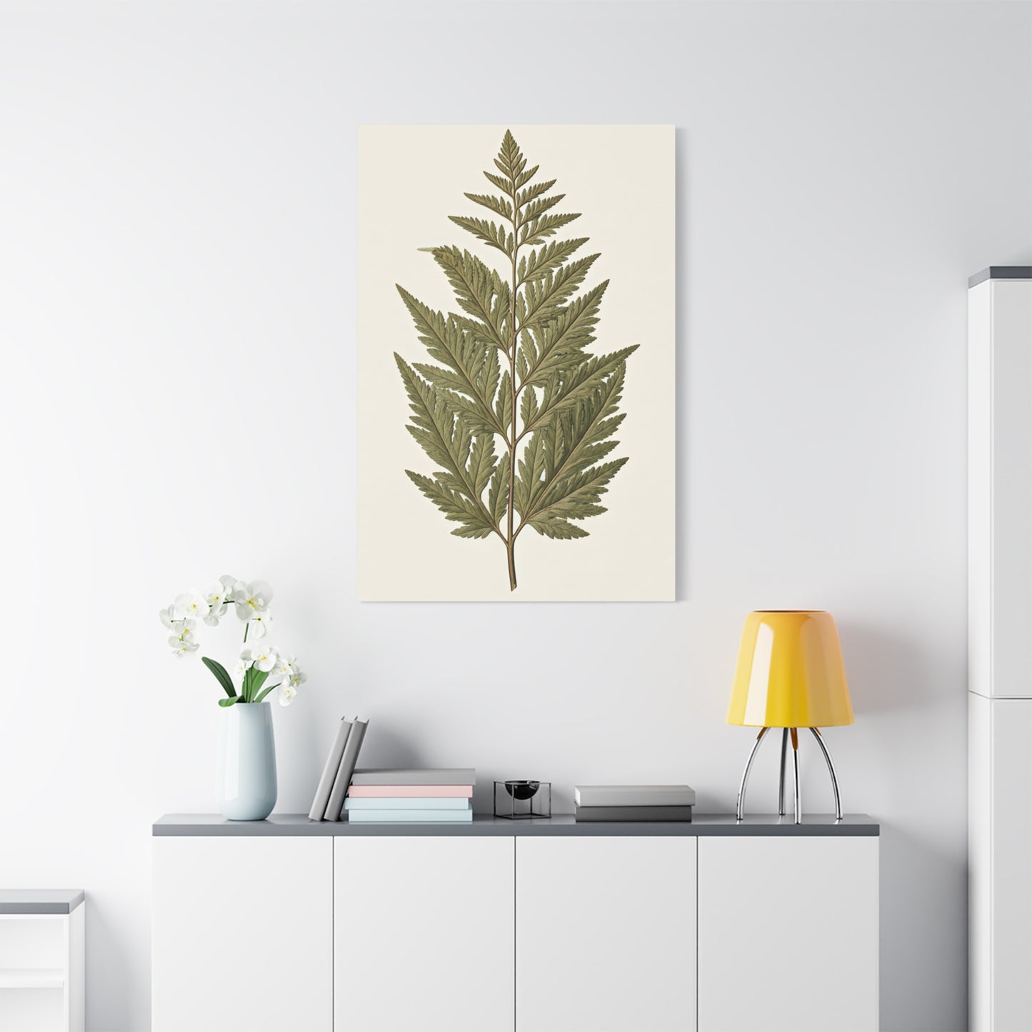 Classic Fern Illustration Wall Art & Canvas Prints