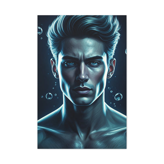 Submerged Stillness Portrait Wall Art & Canvas Prints