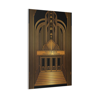 Grand Theatre Entrance Art Deco Wall Art & Canvas Prints