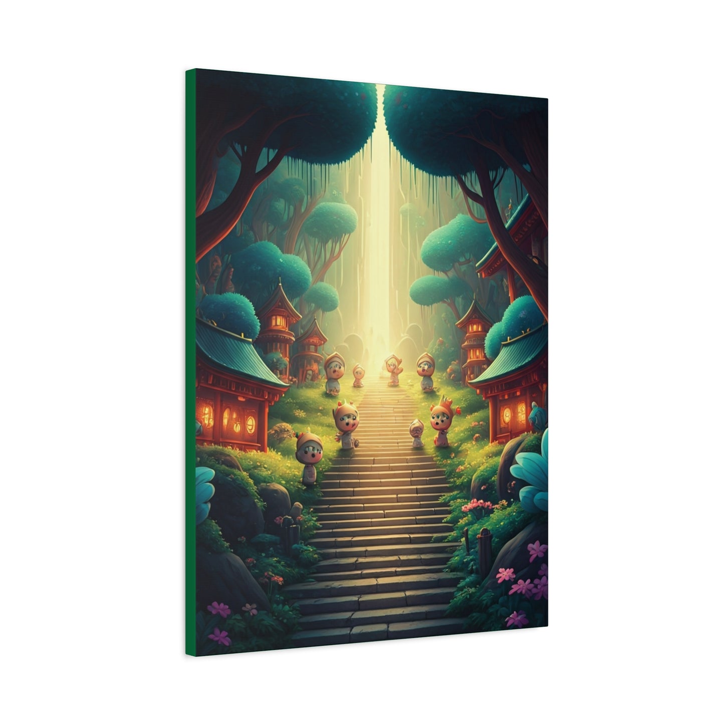 Enchanted Forest Stairway Wall Art & Canvas Prints