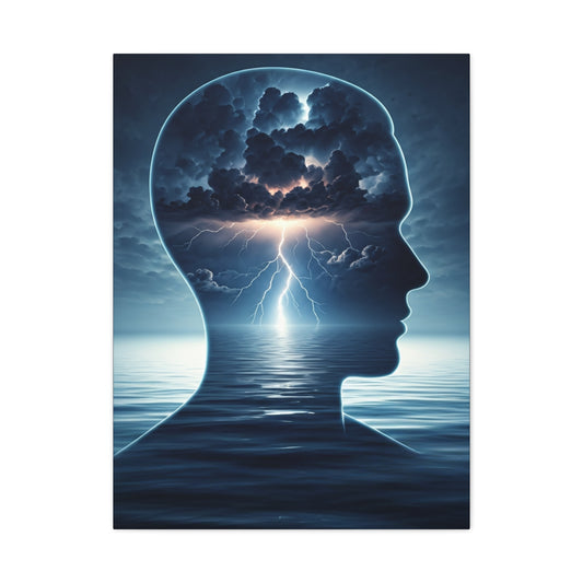 Mind Storm Reflection Wall Art & Canvas Prints