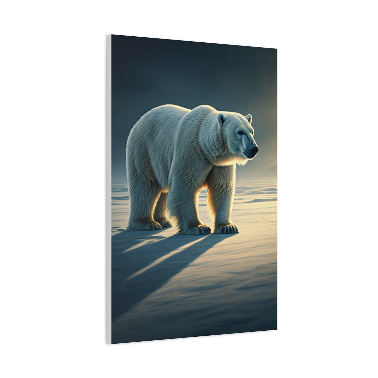 Arctic Glow Polar Bear Wall Art & Canvas Prints