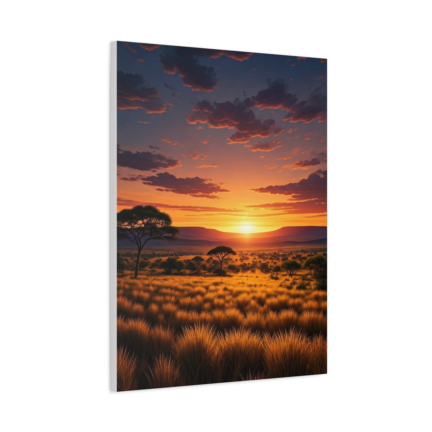 Savannah Sunset Glow Wall Art & Canvas Prints