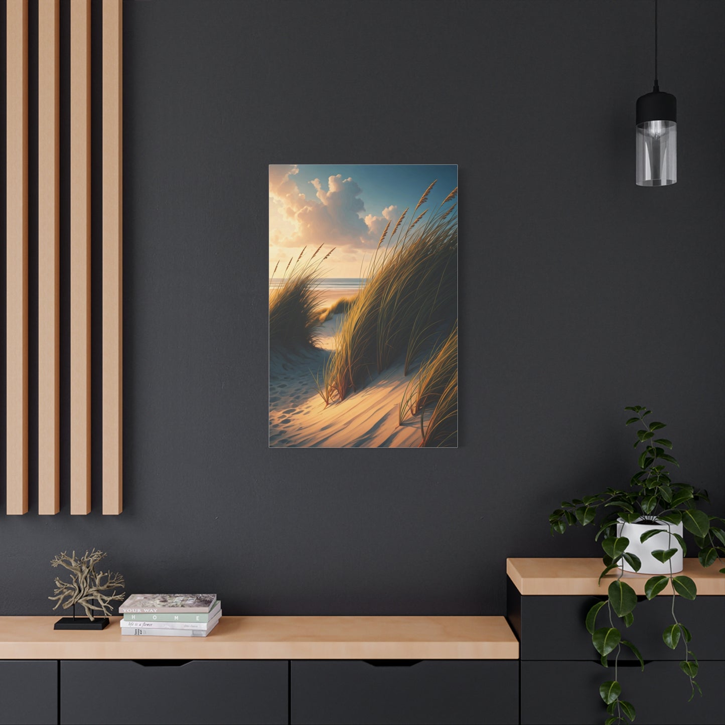 Dune Pathway at Coastal Sunrise Wall Art & Canvas Prints