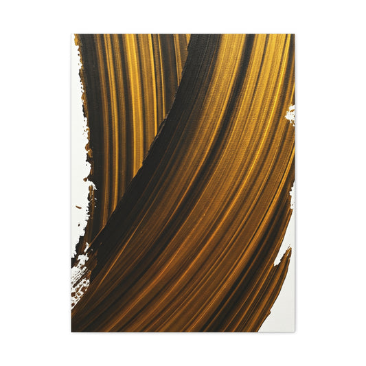 Amber Current Abstract Wall Art & Canvas Prints