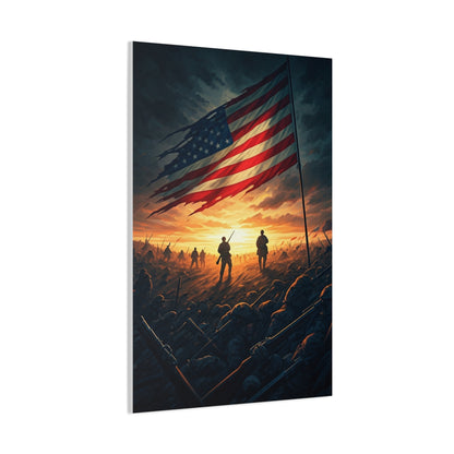 Battlefield Flag of Valor Wall Art & Canvas Prints.