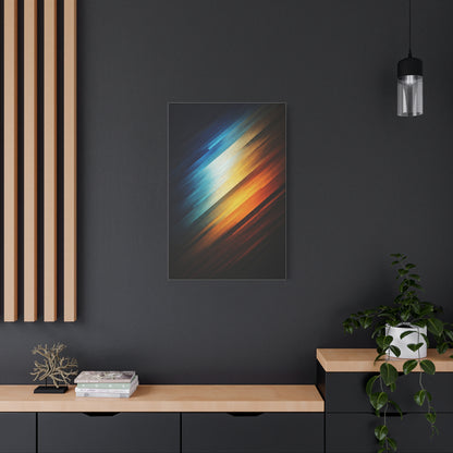 Diagonal Light Fusion Abstract Wall Art & Canvas Prints