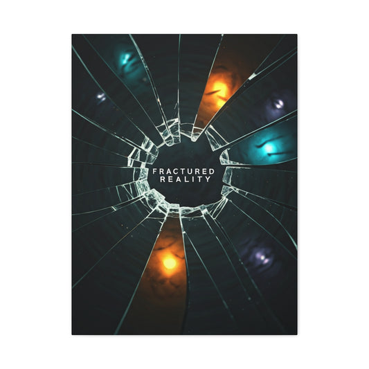 Fractured Reality Concept Wall Art & Canvas Prints