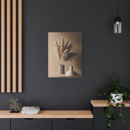 Pampas Grass Neutral Still Life Wall Art & Canvas Prints