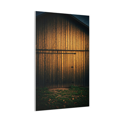 Minimalist Barn Door Detail Wall Art & Canvas Prints