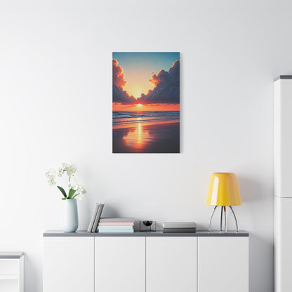 Cloud Framed Horizon Sunset Wall Art & Canvas Prints