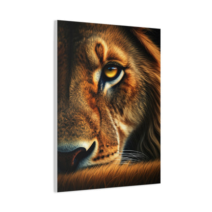 Lion’s Intensity Wall Art & Canvas Prints