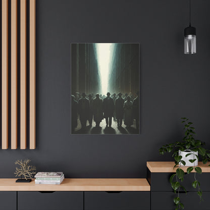 March Through the Light Wall Art & Canvas Prints
