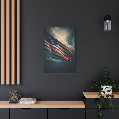 Flag of Hope in the Clouds Wall Art & Canvas Prints.