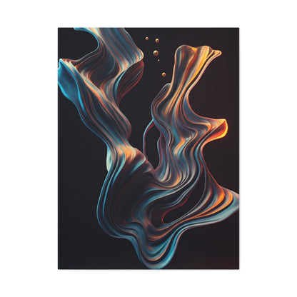 Luminous Flow Abstract Wall Art & Canvas Prints