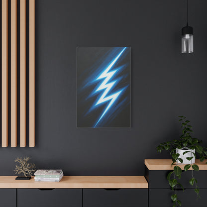 Electric Lightning Strike Abstract Wall Art & Canvas Prints
