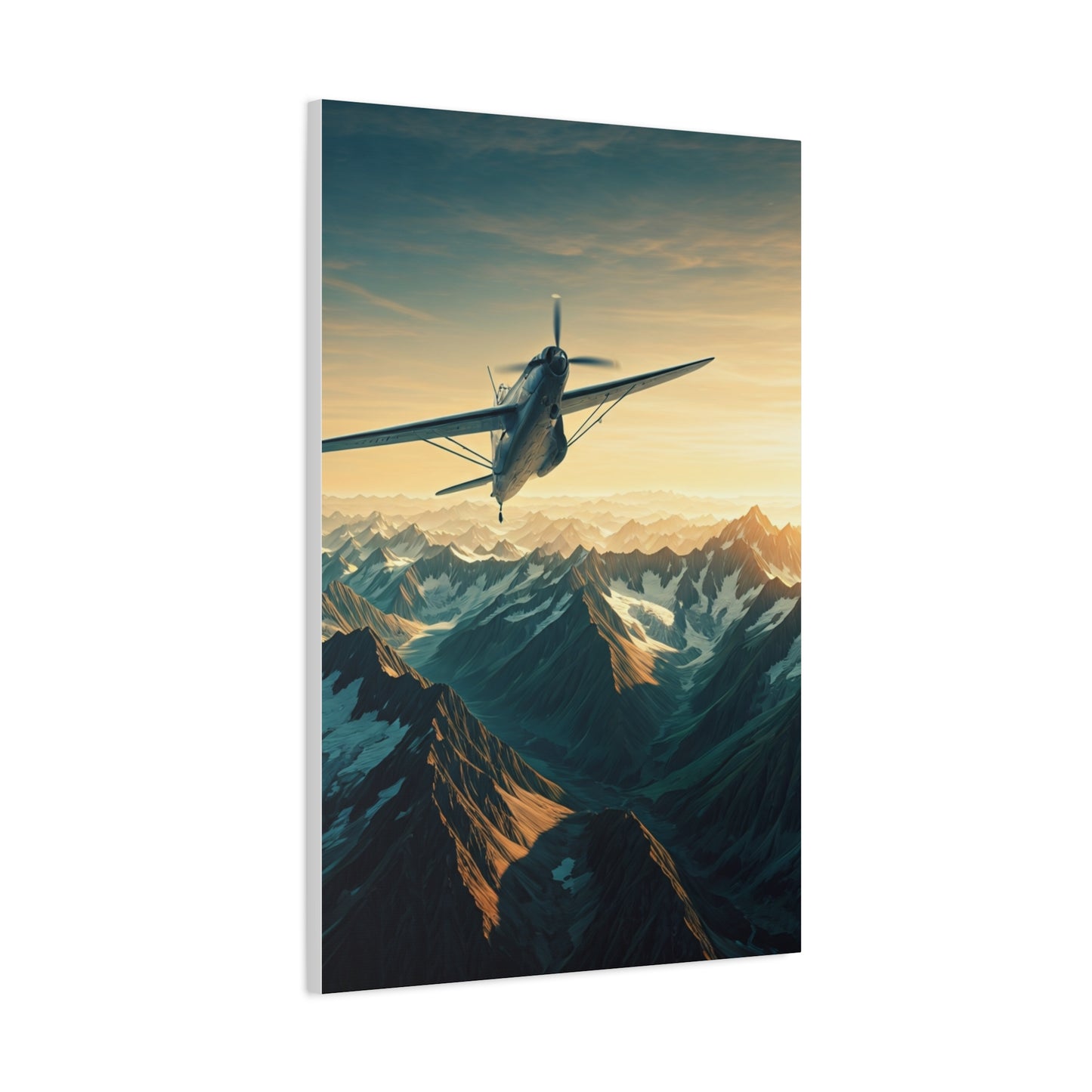 Above the Mountains at First Light Wall Art & Canvas Prints